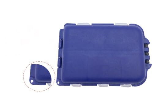 Caja para anzuelos y cebos multifuncional plástico miniatura 6