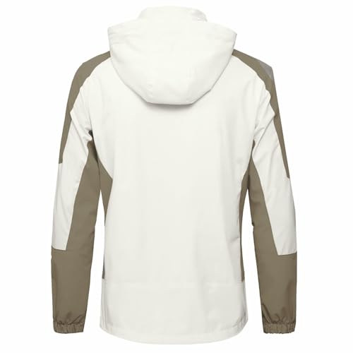 Womens Rain Coats Waterproof with Hood Travel Lightweight Windbreaker Jackets Casual Long Sleeve Lined Jacket3