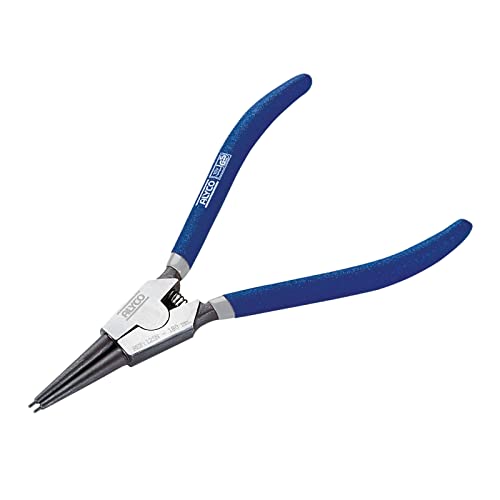 Alyco 106202 Alicates de Boca Recta Seeger, Azul, 140 mm