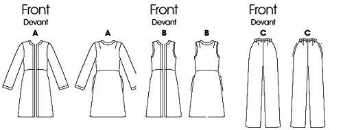 BUTTERICK PATTERNS B5473 Misses'/Women's Jacket, Vest and Pants, Size Woman (XXL-1X-2X-3X-4X-5X-6X)