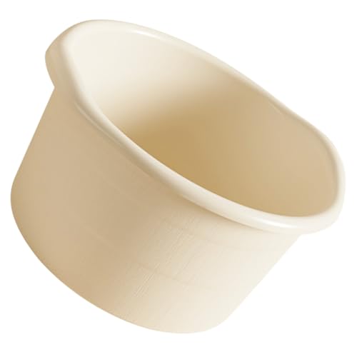 Tina de Plástico para Baño de Pies 7L Beige miniatura 1