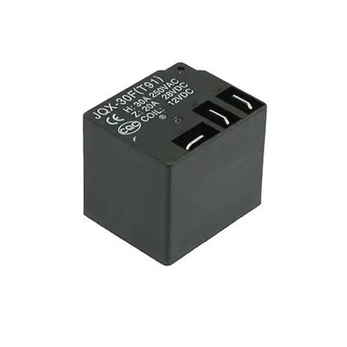 YLQUXEUV JQX-30F(T91) Coil DC 12V 5 Pin 30A 250VAC/ 20A 28VDC PCB Power Relay