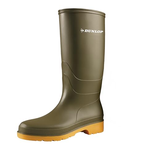 Dunlop - Bottes en caoutchouc Dull, tailles-38 EU, Vert
