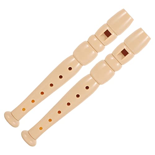 ERINGOGO 2pcs Plastic Clarinet Wind Instrument for Beginners and Easy to Play for Classroom Music Teaching and present
