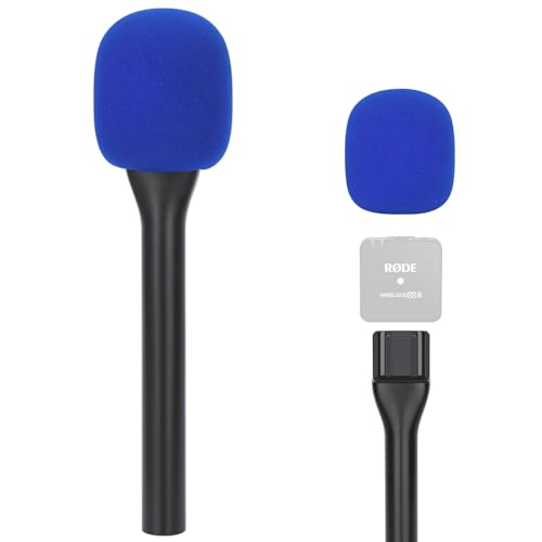 Adaptateur microphone Rode et support de micro sans fil avec mousse anti-pop pour Wireless Go