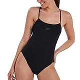 Speedo Women's Eco Endurance+ Thin Strap One Piece Swimsuit | Athletic Fit | Classic Design| Recycled Fabric | Chlorine Resistant | Extra Flexibility Swimwear, Black, 34 - Image 5