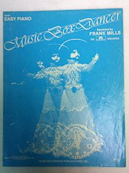 Unknown Binding Music Box Dancer Easy Piano Book