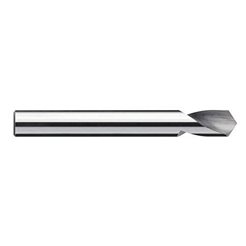 RedLine Tools - 1/8 (.1250) Dia, 2 Flt, Centering-Spotting Drill, Carbide Uncoated .6250 LOC, 1/8 (.1250) Dia Round Shank, 2.0000 OAL, 120° Point