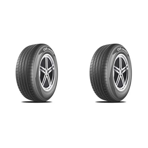 Image of Ceat SecuraDrive 215 /60% R16 95H Tubeless Car Tyre,Black,Medium (Pack of 2)