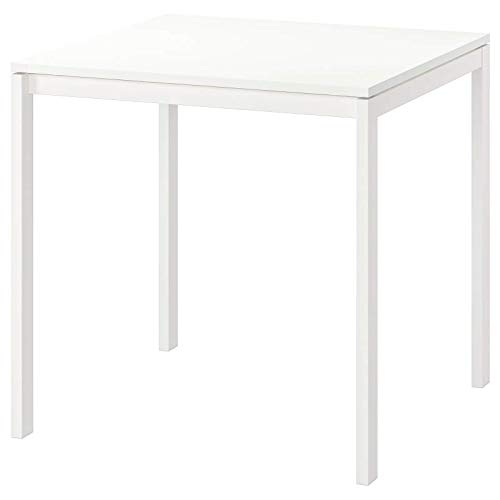 Finchley MELLTORP Mesa, blanco75x75 cm