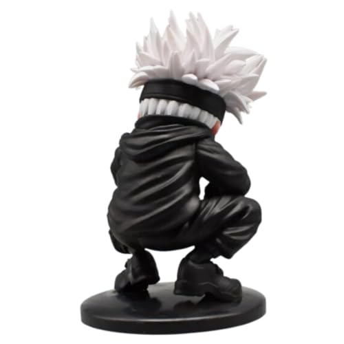 Image of FUNFOB Satoru Gojo Action Figure Height-12cm Collectible for Kids & Adults Gifting Multicolour PVC | Gojo- Squatt