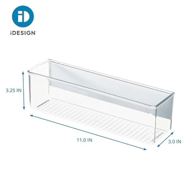 InterDesign iDesign Magnetic Medium Bin, Clear