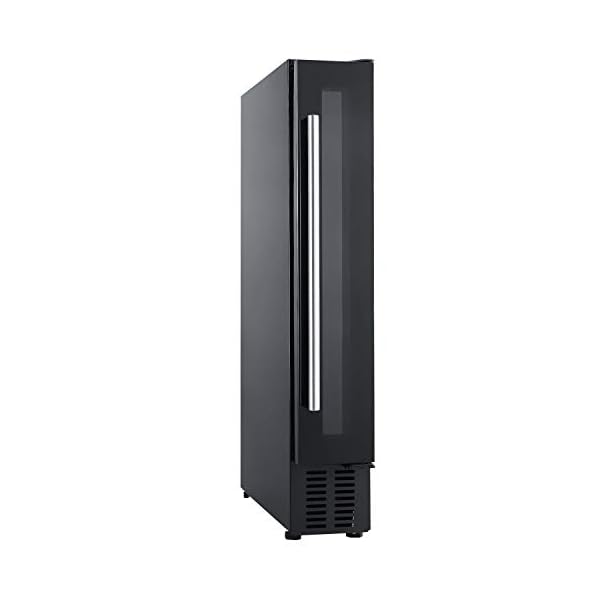 Cookology 15cm Wine Cooler, 7 Bottle Undercounter Freestanding Cabinet Fridge