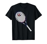 Tennis Racket And Ball Flag Of Cuba T-Shirt