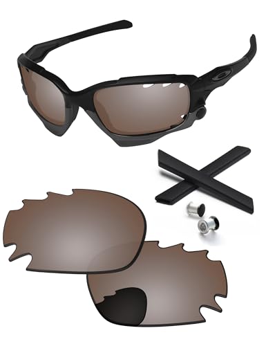 Image of Replacement Lenses for Oakley Racing Jacket /Jawbone Vented OO9171 62mm - Precision Fit, UV Block & Impact Resistant