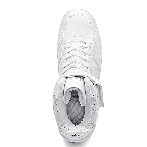 Image of Men's High Top Breathable Leather Street Sneakers