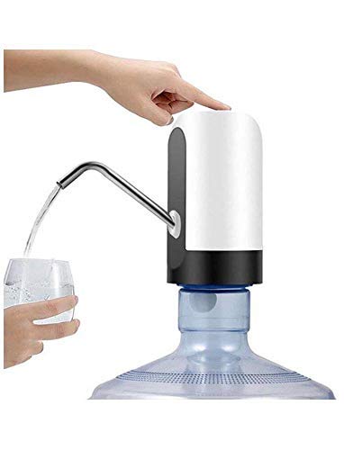 LEEHELTON Automatic Wireless Water Bottle Switch Rechargeable Automatic Dispenser for 20 Litre Bottle with Portable USB Charging with USB Cable