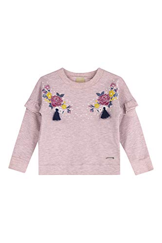 Blusa Molecotton, Colorittá, Meninas, Rosa, 4