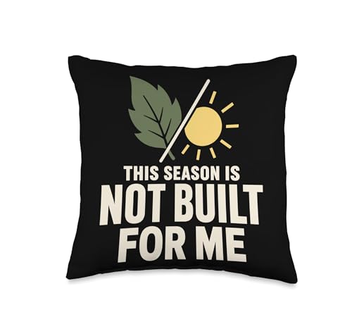 Seasonal Allergies Hay Fever Allergic Rhinitis Pollen Throw Pillow