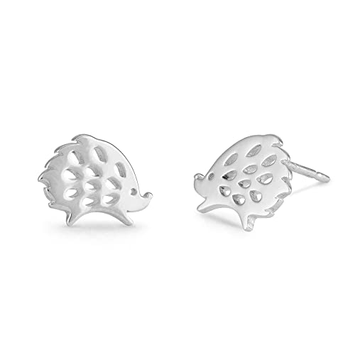 Boma Jewelry Sterling Silver Hedgehog Stud Earrings - Main Image
