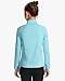 Girls Long Sleeve Shirts Quick Dry Athletic Tops Quarter Zip Pullover Kids Teens Sportswear for Golf Yoga Tennis Light Blue 13-14 Years