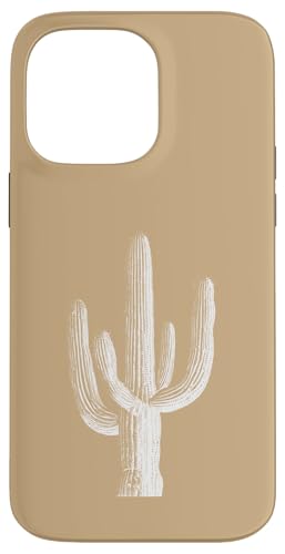 Wilderness Botany Saguaro Cactus - �x�[�W��/�^�� �X�}�z�P�[�X iPhone 14 Pro Max �p