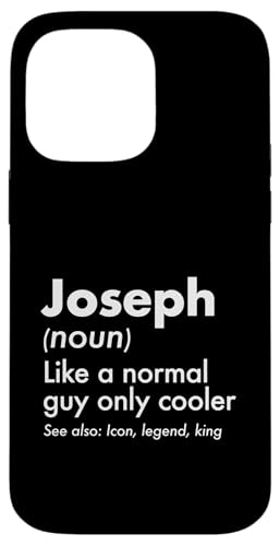Joseph Like A Normal Guy Only Cooler Legend King �t�@�[�X�g�l�[�� �X�}�z�P�[�X iPhone 14 Pro Max �p