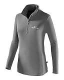Black Crevice Damen Fleece Skirolli, grau/Silber, 44