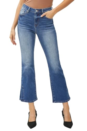 SALT TREE Risen Jeans - High Rise Bootcut Jeans - RDP5618