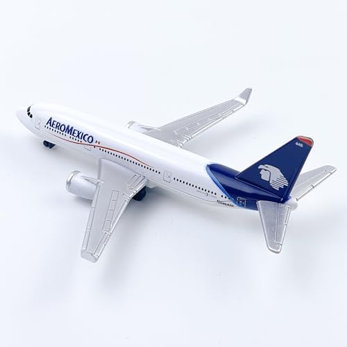 WngAur Airplane Model, Aeromexico Aircraft Die-cast Metal Planes Suitable for Collection and Desktop Decor - Image 6