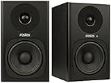 Fostex USA Fostex 2ウェイ スタジオモニター 4インチウーファー付き ペア ブラック (PM04C-B) (PM04C-B)