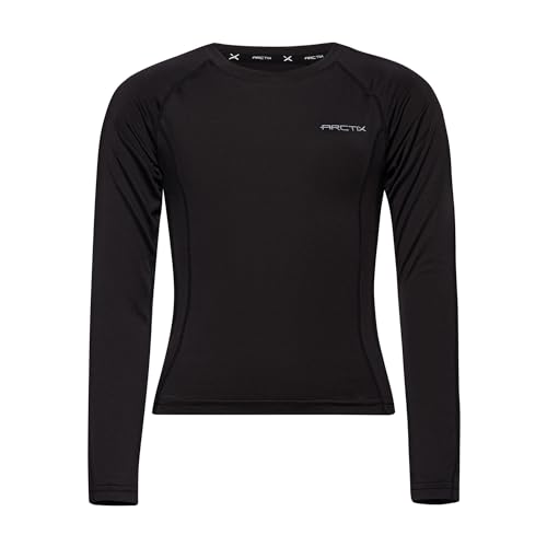 Haut à col rond power base layer vêtement thermique chaud hiver sous-couche fille