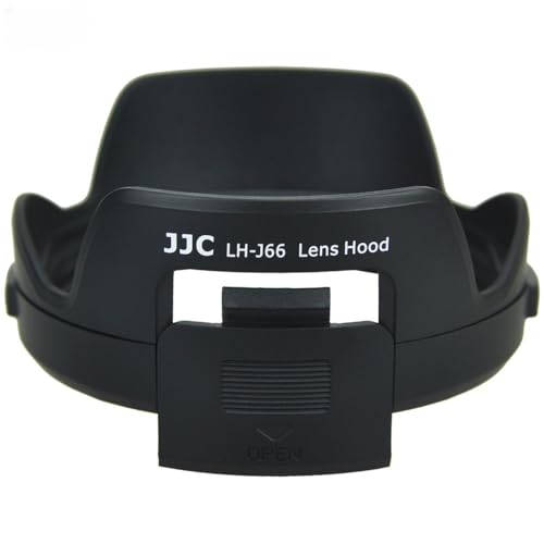 Image of JJC Lens Hood Shade for Olympus M. Zuiko Digital ED 12-40mm f /2.8 PRO Lens, Replaces Olympus LH-66 Hood with Filter Access Window for ND CPL Filter Rotation