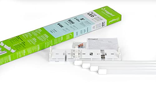 TOGGLED 8ft to 4ft Fixture (Direct-Wire) LED Conversion Kit (T8/T12;