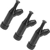 OSALADI Zündkerzenstecker Kunststoff 3 Stück Hitzebeständig für Benzingeneratoren 3Kw 5Kw und...