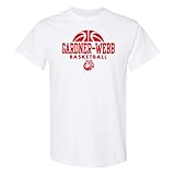 UGP Campus Apparel AS08 - Gardner-Webb Bulldogs Basketball Hype T-Shirt - Small - White