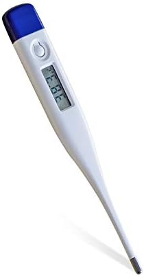 GUNEDI Digital Medical Thermometer - Waterproof Thermometer for Fever - Baby and Adult Basal Thermometer with Accuracy and Fast Readings