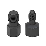 2PCS Oxygen Sensor Thread Chasers M18 x 1.5mm and M12 x 1.25mm thread chasers with 3/8” drive to clean and repair damaged threads