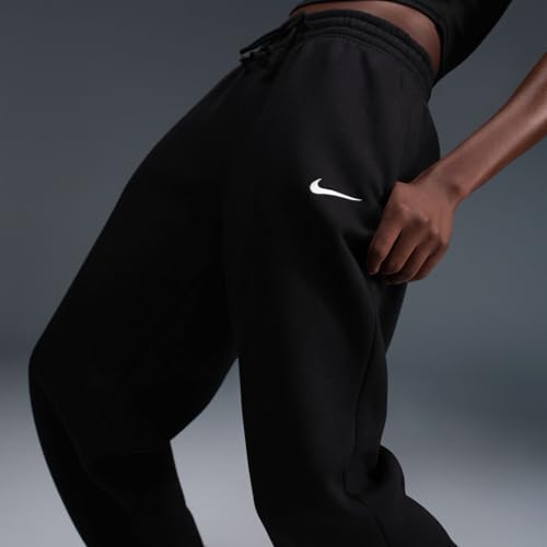 Nike Women's Sportswear Phoenix Fleece High-Waisted Oversized Sweatpants Black/Sail Small - image 3