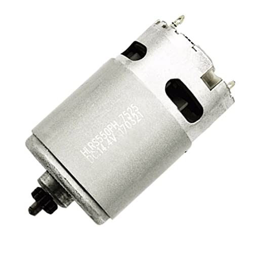 Qezodsx 14,4 V/13 ZäHne Motor Ersatzmotor für GSR14.4-2- PSR 14,4-2 PSR14.4LI-2 PSR1440LI-2 14, Bohrmotor