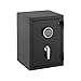 AmazonBasics Fire Resistant Box Safe with Keypad, 1.24 Cubic Feet