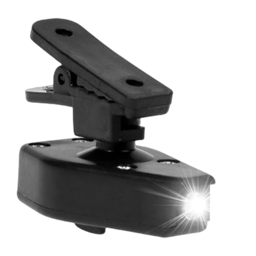 Generisch Book Light – Mini Glasses Light | Clipon LED Light for Glasses | LED Clip on Glasses Lamp | Mini - for Glasses Reading Glasses Clip Easy to Put