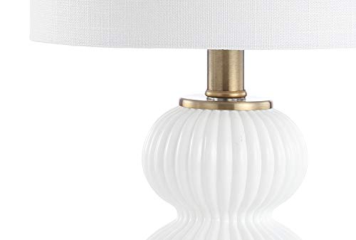 Lámpara de Mesa JONATHAN Y 20" Blanca/Oro Moderno miniatura 6