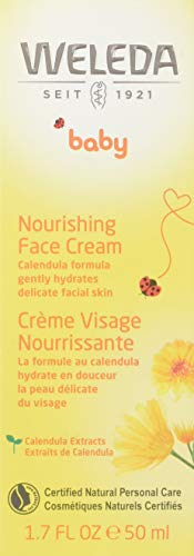 Weleda Calendula Baby Face Cream for Soft and Hydrated Skin