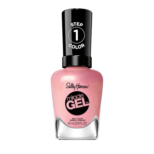 Sally Hansen Miracle Gel Nagellack – Home Sweet Home, splitterfrei, sehr glänzend, einfach aufzutragen, 14,7 ml