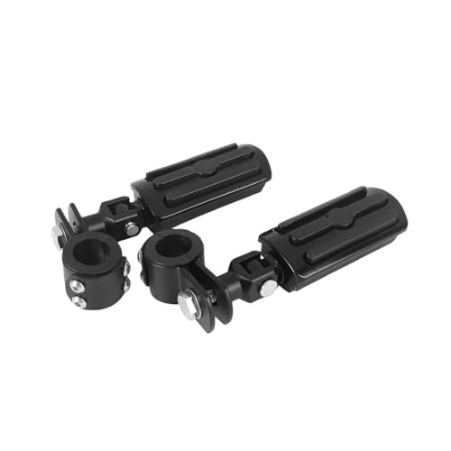 Repose-pieds de moto 1 1/4" (32mm) avec fixation pour autoroute et pare-cylindre touring