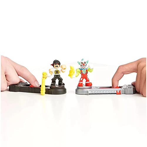 Akedo Ultimate Arcade Warriors Versus Pack Chux Lee Vs Crackup Mini Battling Action Figures Ready, Fight, Split Strike, 5.56 X 10.8 X 8.79 Cm - Kids, Multicolor