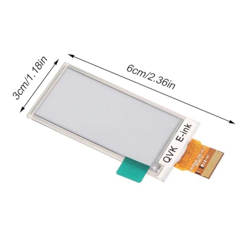 AMIUHOUN Pantalla LCD para termostato Inteligente con Pantalla de Tinta OPM021B1/021E1 FPC LCD para módulo de reparación de Pantalla, fácil de Usar
