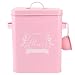 Produktbild joyMerit Groß Waschpulverdose Waschmittelbox Waschpulverbox Küche Vorratsdose Reisbehälter mit Löffel und Deckel - Rosa