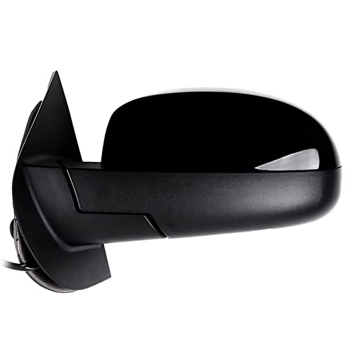 Eccpp Side View Mirror Replacement Fit For 2007-2013 For Chevy Avalanche 1500 2008-2013 For Gmc Sierra 1500 Black Power Heated Driver Side Mirror #TOP3